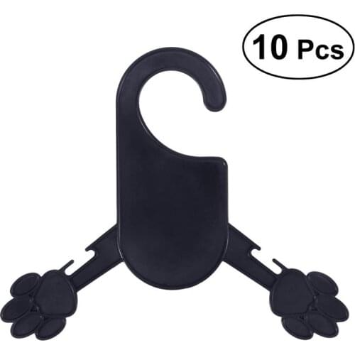 10 Pcs Clothes Hanger Clothes Apparel Hangers Pack for Dog Cat Pet