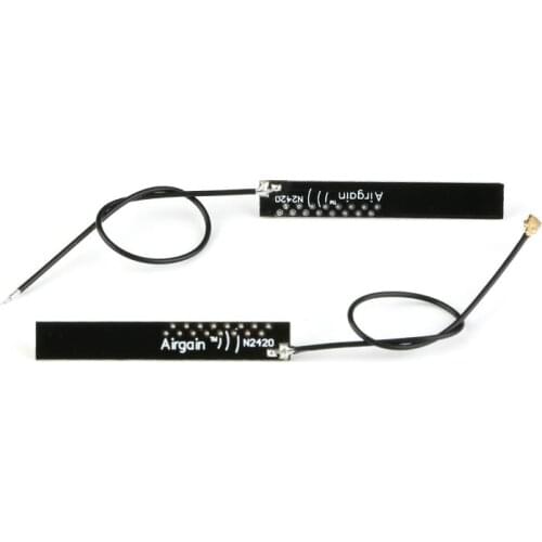 100PCS 2.4Ghz 4dBi WIFI Internal Antenna PCB Built-in Aerial IPX IPEX Airgain Omni Antenna UFL Connector