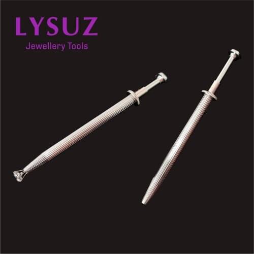 Best High Quality Professional Jewelry Holder Pick-up Tool Diamond Gems Prong Holder Tweezers Catcher Grabbers With 4 Claws