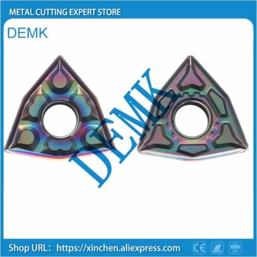 WNMG080404 WNMG080408 for HRC 65 or less high quality Hard steel Quenched titanium alloy Holder external internal Holder