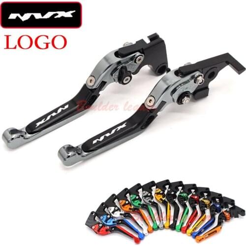 For Yamaha NVX155/Aerox155 2017 2018 CNC Motorcycle Accessories Folding Extendable Brake Clutch Levers LOGO NVX