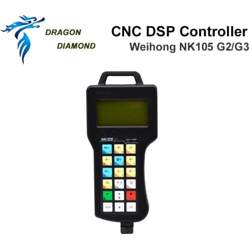 DRAGON DIAMOND CNC DSP Controller Weihong NK105 G2 G3 3 Axis NC Studio Motion Control System For CNC Router ATC Machine
