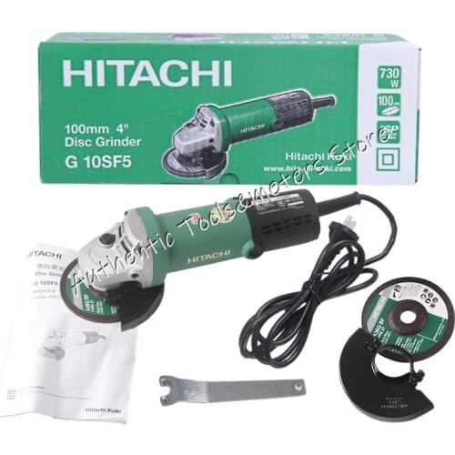 Hitachi hikoki Angle grinder G10SF5 polishing machine power tool electric grinder 100MM angle grinder