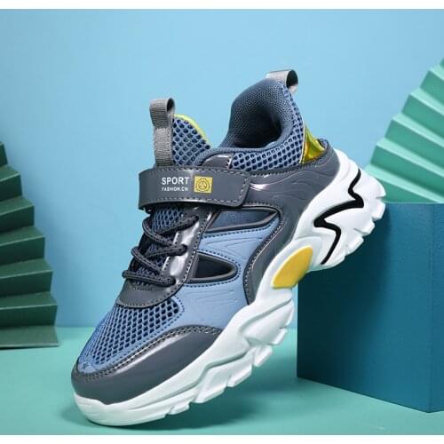 Kikids Boys Basketball Shoes High Quality Top Non-Slip Kids Sneakers Soft Sole Kid Sport Shoes Outdoor Trainer Basketball Shoes