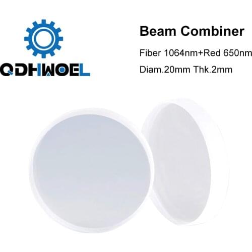 Laser Beam Combiner Lens Diameter 20mm 1064nm for Fiber Laser Marking Machine