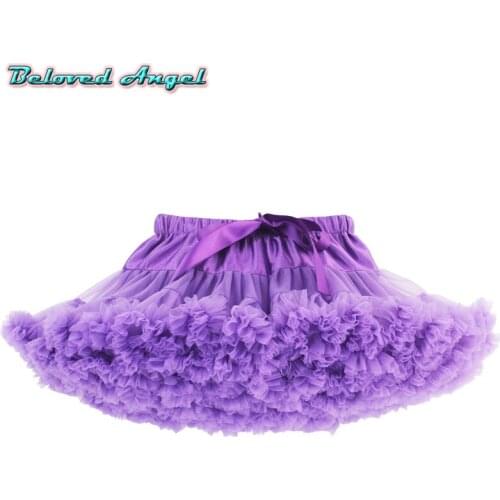 Fashion Fluffy Chiffon Pettiskirts Tutu Baby Girls Skirts Princess Skirt Dance Wear Party Wedding Christmas Ball Gown for 0-16T
