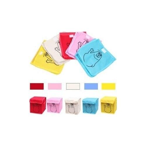 Wholesale free shipping Cute cartoon multicolour non-woven fabric foldable/portable home-use storage box/organizers for sundries