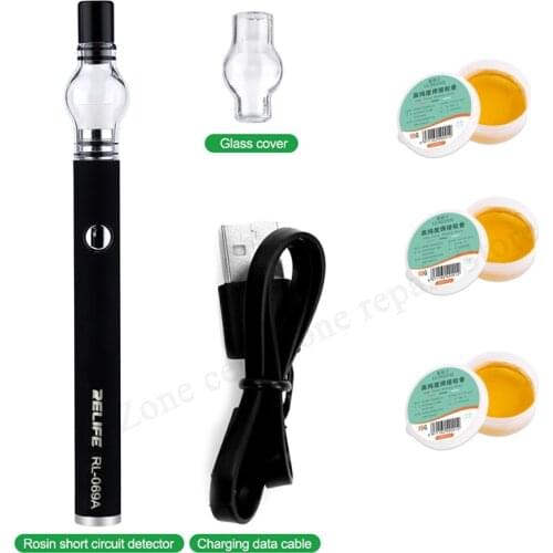 Relife RL-069A Rosin atomizer Pen PCB Board Short Circuit Detector auxiliary artifact Clean-free Welding CellPhone Screen Repair