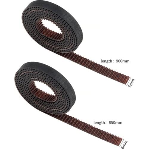 Gear Synchronous Belts Rubber Open Timing Belt For Sidewinder X1 Gates 2GT-6 High Quality Wear Resistant 3D Printer Accessories