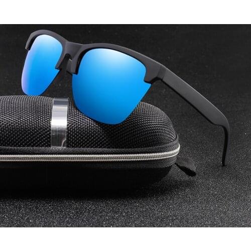 Square Polarized Sunglasses for Men Polaroid Sun Glasses Women Mirror Windproof Goggles UV400 Oversized Vintage Driver Eyewear