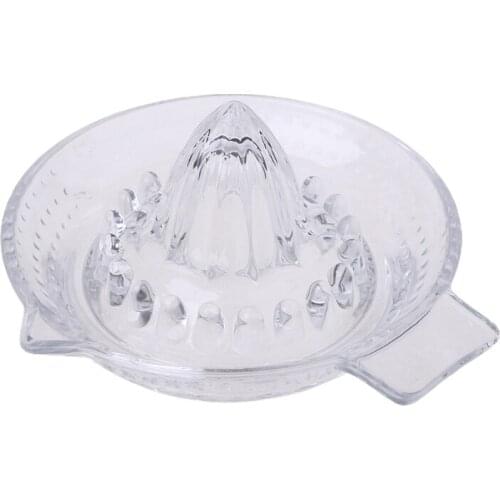 Glass Manual Juicer Citrus Fruit Juicer Kitchen Orange Lime Lemon Squeezer Fruit