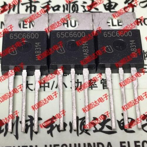 10pcs/lot 65C6600 IPP65R00C6 New stock TO-220 700V 18A