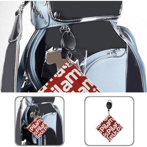 Anti-shedding Golf Accessories Golf Club Towel with Buckle for Golf