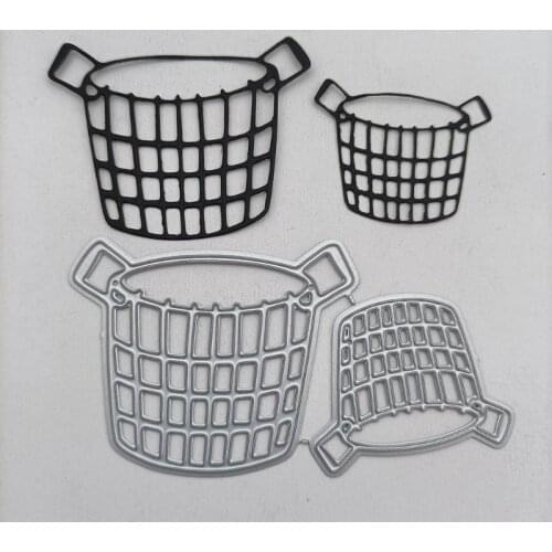 C5AD Basket Metal Cutting Dies Stencil DIY Scrapbooking Album Paper Card Template Mold Embossing Craft Decoration