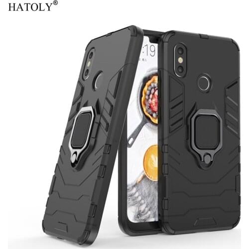 For Xiaomi Mi 8 Case Cover for Xiaomi Mi 8 Magnetic Finger Ring Phone Case Shell Protective Hard Armor Case For Xiaomi Mi 8 Mi8
