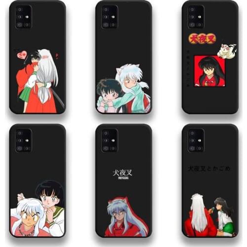 Hot Anime Japan Cartoon Inuyasha Phone Case For Samsung Galaxy A52 A21S A02S A12 A31 A81 A10 A20E A30 A40 A50 A70 A80 A71 A51 5G