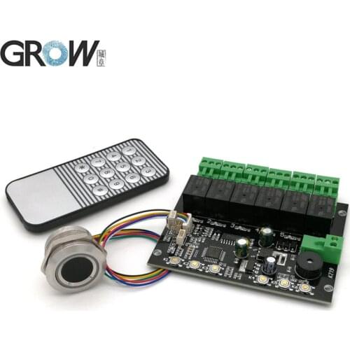 GROW K219-A+R503 Programmable Fingerprint Infrared Control Board Control Relay Time Control Switch