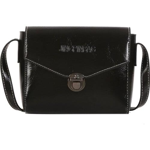 Hot Selling Crossbody Single Shoulder Bag Small Rectangle Plug Lock Handbag with Strap for Women