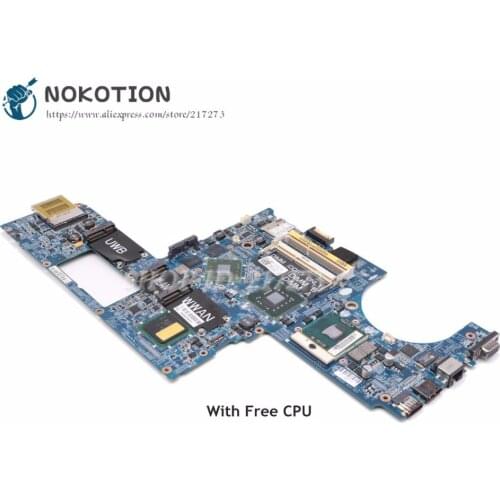NOKOTION Laptop Motherboard For Dell Studio XPS 1640 PP35L DA0RM2MBAH0 CN-0P743D 0P743D MAIN BOARD HD3670 DDR3 Free CPU
