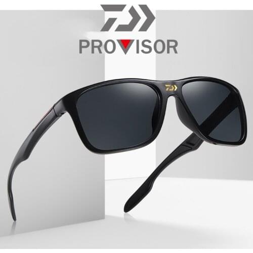 2020 Daiwa Men Fishing Sunglasses Summer Fashion Discoloration Polarized Sunglasses Outdoor DAWA Anti-UV Driver Glasses