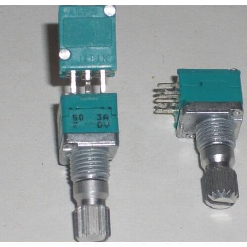 Fast Free Ship 5PCS/LOT New Original for ALPS 09 Type A50K Duplex Potentiometer