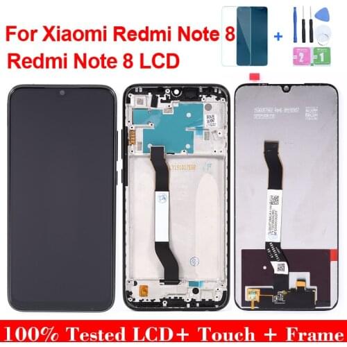 6.3" Original LCD For xiaomi Redmi Note 8 LCD Display With Frame Display Screen For xiaomi Redmi Note 8 LCD screen replacement