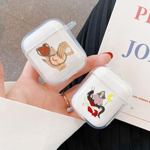 Polly Nem Pintura Art Soft Tpu Case Para Alirpods 2 1 Fone De Ouvido Bluetooth Cover Melhor Design Housin Case