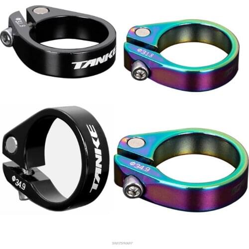 Professional MTB Road Bike Seat Post Clamp 31.8 34.9mm Mountain Aluminum Alloy Ultralight Mountain Saddle Clamps 21 Dropshipping