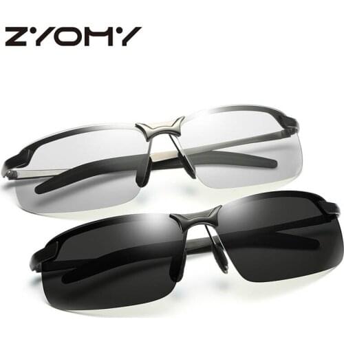 Q Large Frame Fashion Sunglasses Unisex Brand Designer Glasses Polarized Photochromic Goggles Personal Eyewear UV400 темные очки
