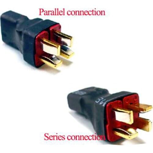 Dean T-Plug Harness TPlug Series Battery Pack Connector Parallel Adapter Cable