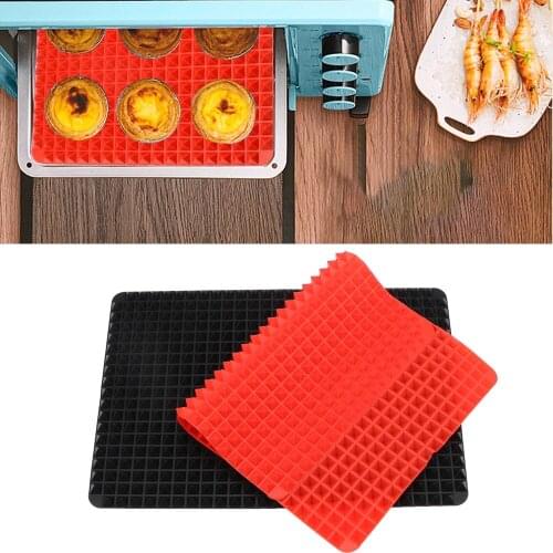 Silicone Baking Mats Bakeware Gadgets Pyramid Bakeware Pan Kitchen Tool Creative Oven Roasting Tray Mat Non-Stick
