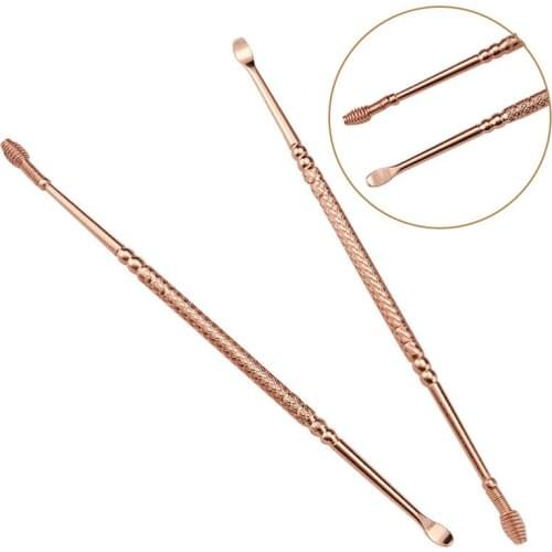 Spiral Massage Ear Pick 360 degrees Spira Ear Wax Remover Ear Canal Cleaner Stainless Steel Flexible Design Ear Care Tools