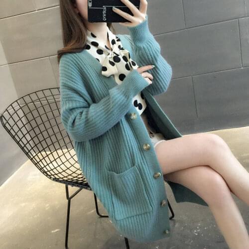 Woman Sweaters Cardigan Vertical Striped Hooded Wool Knit Cardigan Womens Loose Pocket Spring Sweater Coat Sueters De Mujer
