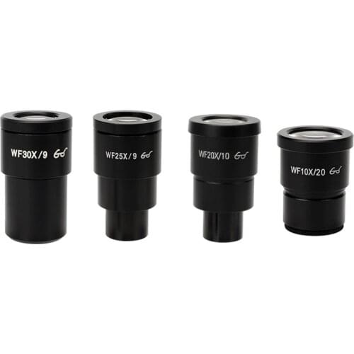 Stereo microscope Auxiliary eyepiece WF10X WF20X with cross reticle for binocular trinocular microscope
