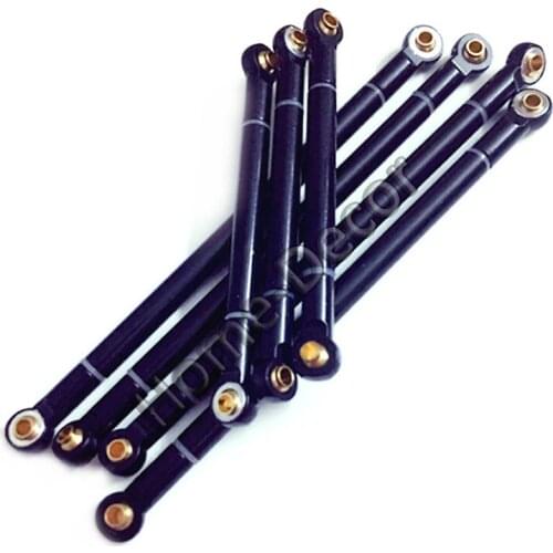 1pcs 1/10 Simulation Climbing Model Car SCX10 D90 adapter Ball Head Connection Rod Metal Ball Head Steering Rod Connected Shaft