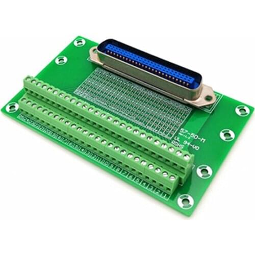 57Series 50-Pin 0.085" Vertical plug-in Male Header Connector Breakout Board