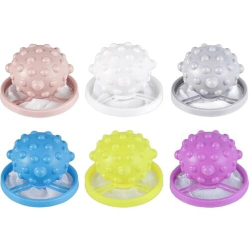 6pcs Anti-winding Washing Machine Ball Hair Removal Catcher Filter Mesh Laundry