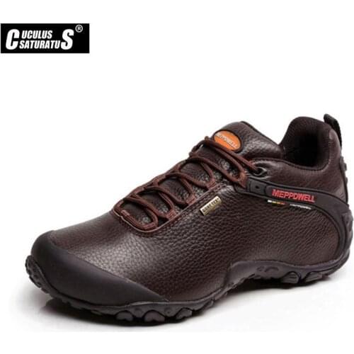 Wateproof Hiking Boots Professional Men Trekking Climbing Mountaineering Shoes Breathable Hiking Shoes Female 224-5