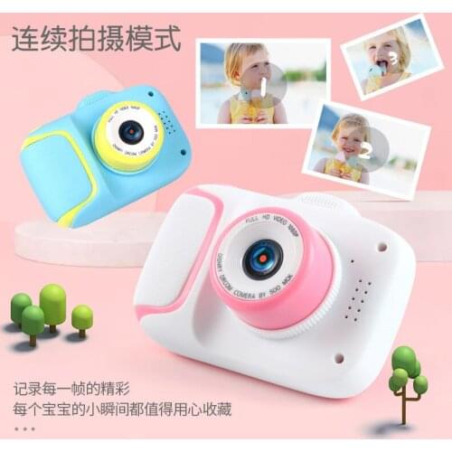 X11 Mini Cartoon Kids Camera Creative Childrens Camera HD Digital Camera Portable 1080P Camera For Kids Birthday Christmas Gift