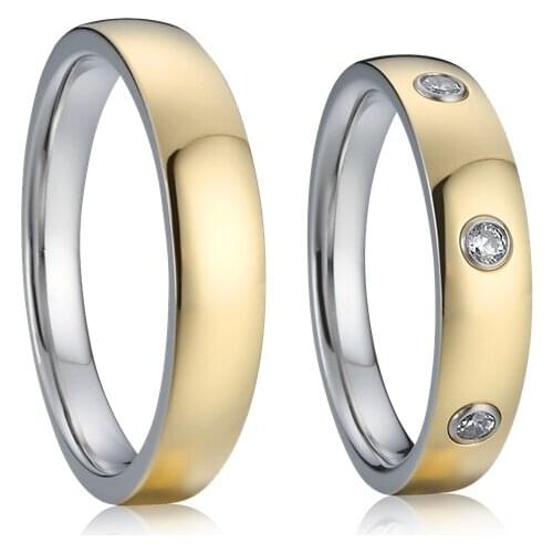 Custom Designer alliance wedding band couple rings jewelry silver color OSPV1832 (87)
