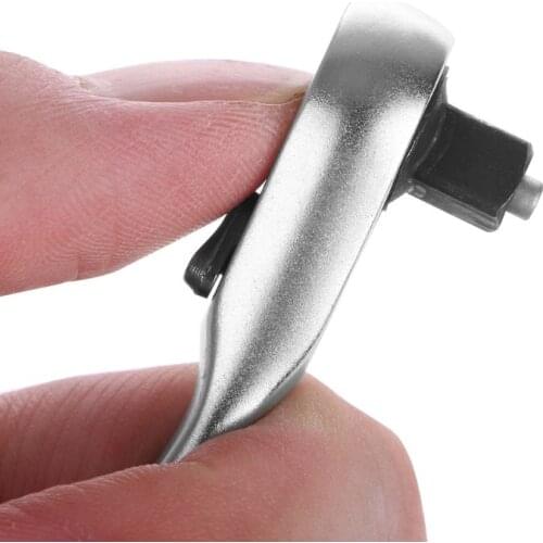 1/4" Ratchet Socket Wrench 72 Teeth Auto Quick Release Square Head Drive Spanner