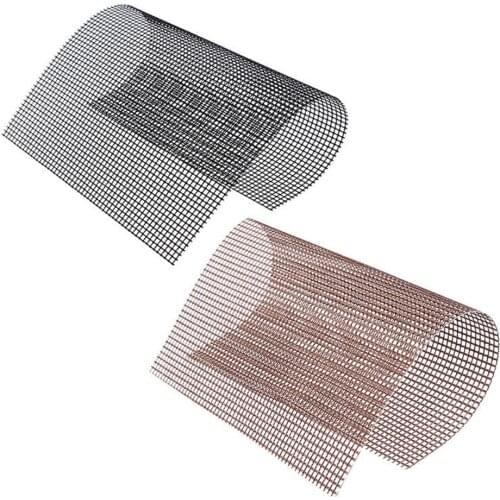 Hot BBQ Grill PTFE Mesh Mat Reusable Heat-Resistant Non-Stick Sheet Barbecue Tool