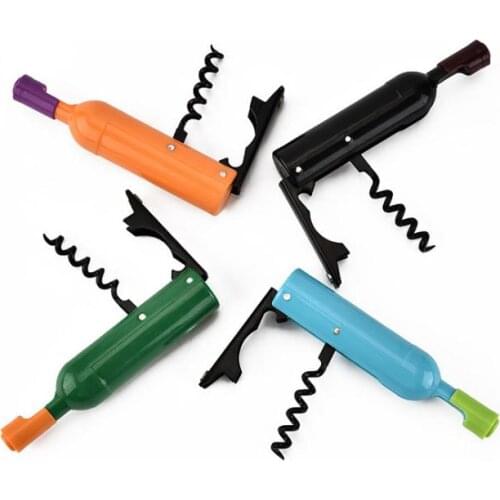 Creative Hippocampus Knife Wine Corkscrew Multi Function Beer Bottle Opener Kitchen Bar Tool High Quality SN693