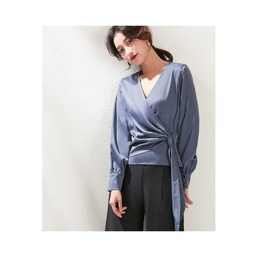 Meileiya Wrap Blouses