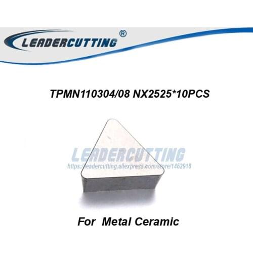 TPMN110308 TPMN110304 TPMN160304 TPMN160308 NX2525*10pcs Original Carbide Inserts,Blades for Tool Holder,Metal Ceramic inserts