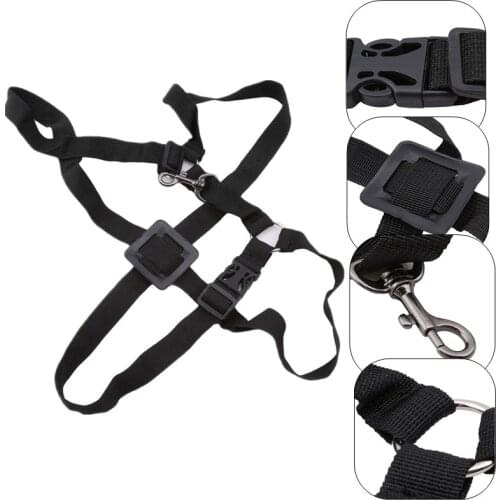 Professional Adjustable Harness Shoulder Black Sax Saxophone Belt Neck Strap for Alto / Tenor / Soprano Saxophone Accessories
