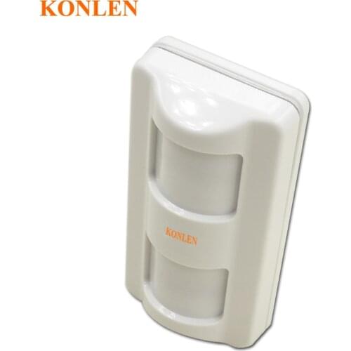 Wired tri-tech pir outdoor motion sensor with high-precision dual pir sensor & 20kg pet immunity, Free shipping