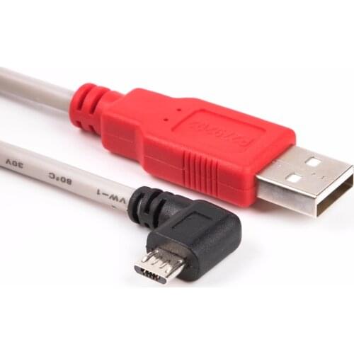 Sinforcon l shape micro usb cable USB to micro usb cable