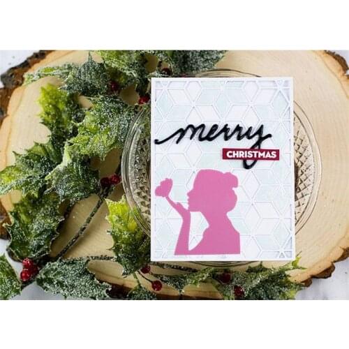 Girl With Butterfly Metal Cutting Dies Stencils For DIY Scrapbooking Decorative Embossing Suit Paper Cards Die Cutting Template