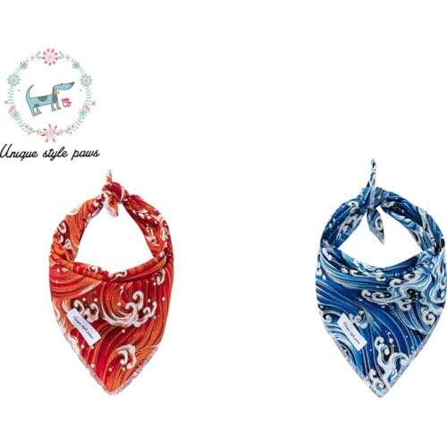 Unique Style Paws Small Dog Bandana in Dog Accessories Personalized Gift for Dog or Cat